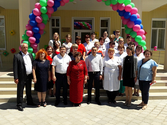 Детская поликлиника в станице Крыловская открылась после ремонта